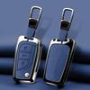 Zinc Alloy Leather Car Key Case For Toyota Auris Corolla Avensis Verso Yaris Aygo Scion Tc Im Camry Rav4 Forturner Hilux Key Fob