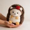 Cartoon Apple Hedgehog Plush Toy For Kids Soft Animal Doll Gift
