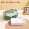 Nordic Style Stainless Steel Bento Box With Divided Compartments For Office Lunches And Meal Prep