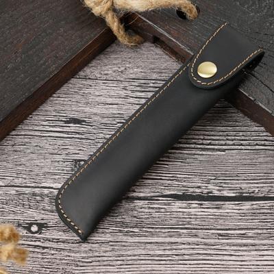 Stiftetuis aus Leder für Damen und Herren, Stifthalter aus Leder, Füllfederhalterhülle für Touchscreen-Stift, Kugelschreiber