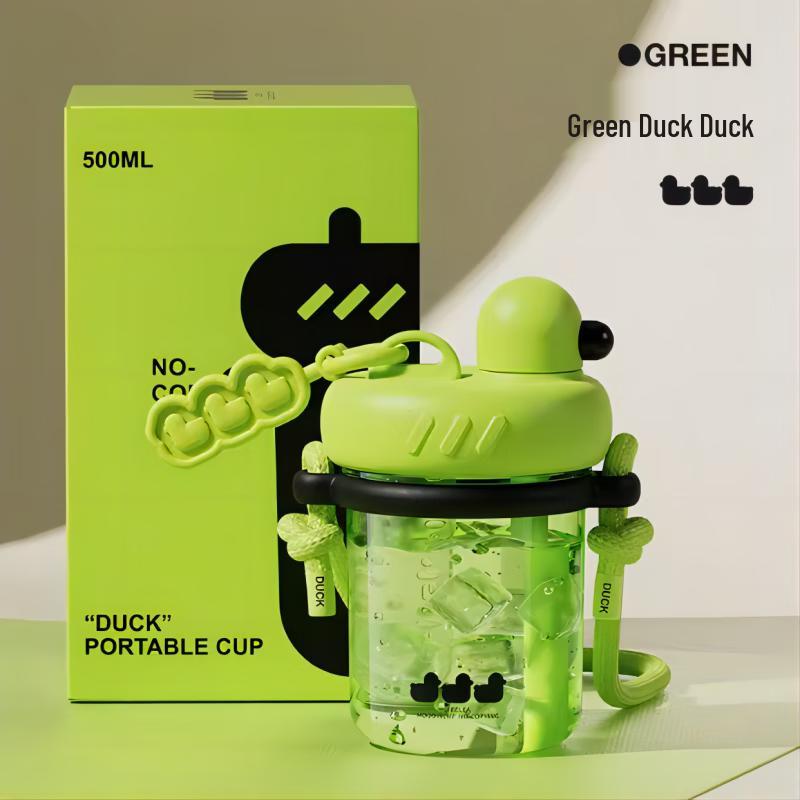 RELEA Tritan Portable Straw Water Bottle