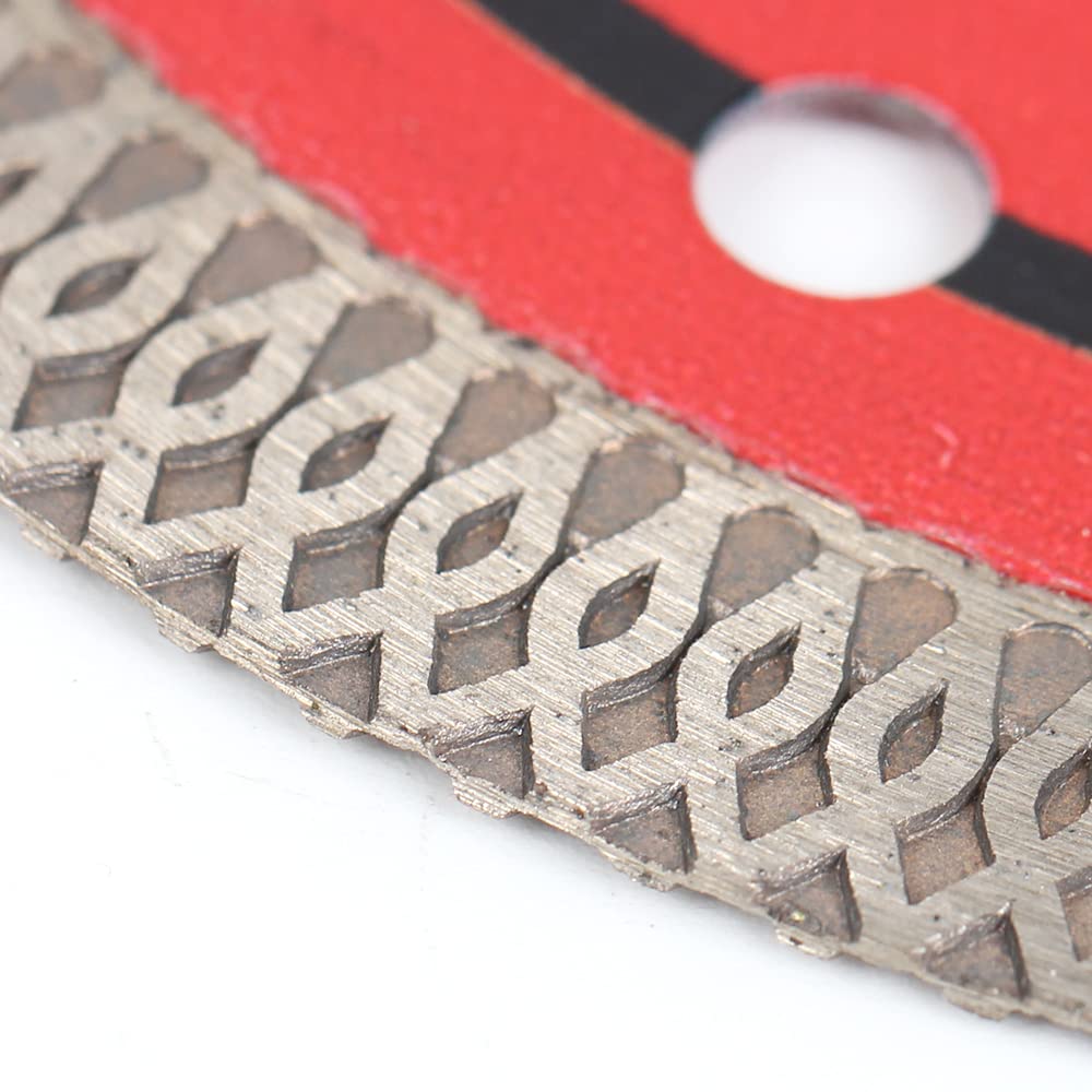 Raizi 75mm x 10mm Disc Grinder Saw Wood Cutting Diamond Saw Blade for Metal Cutting Multipurpose Diamond Vacuum Brazed Saw Blades Tile Blades, Stone,