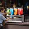 Slushie Machine, 12L/3.17Gal X 4 Tank Commercial Slushy Maker, Frozen Drink Maker with Self-Cleaning, Margarita Machine for Restaurants Bars Party for