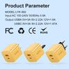 40W USB C Charger PD Quick Charge Dual Port Type C Fast Charging USB QC 3.0 Charger Adapter for IPhone 16 15 Xiaomi Samsung Macbook