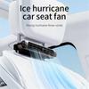 Portable Car Seat Fan Mini Car Headrest Cooling Fan USB Car Fan Universal Car Mounted Seat Back Cooling Fan for Front Rear Seat