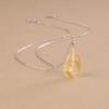 [COAI] [Koai] Teardrop Citrine November Birthstone Power Stone Necklace for Women