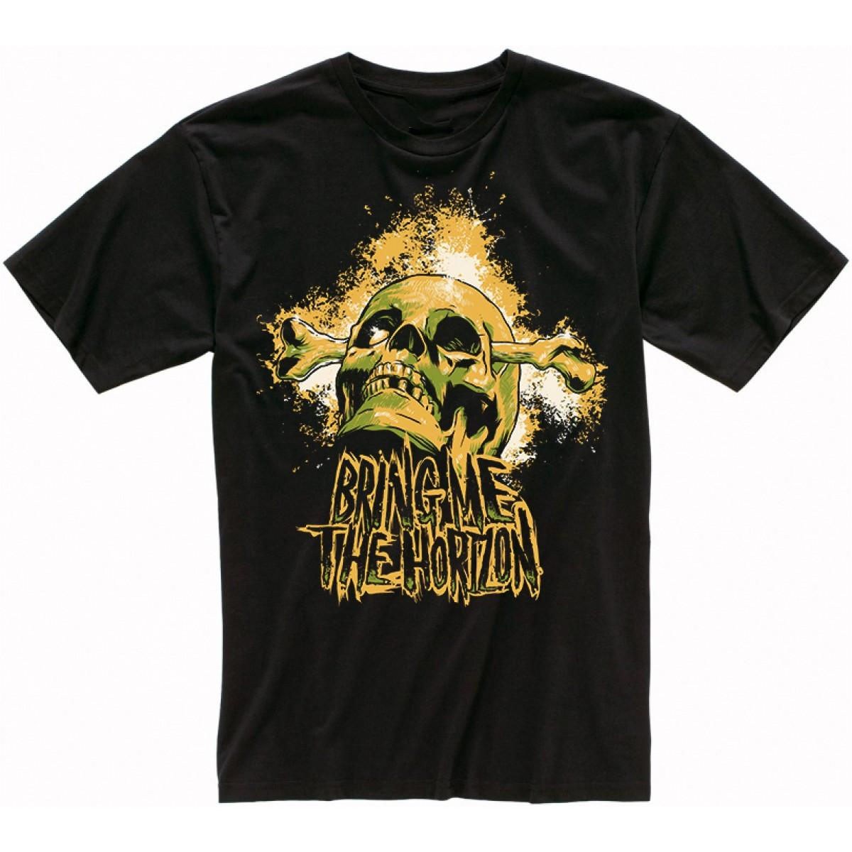 Хлопковая футболка унисекс с принтом группы Bring Me The Horizon US191 XXXL