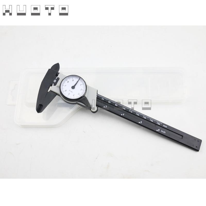 

HUOTO 150mm Plastic Dial Vernier Caliper