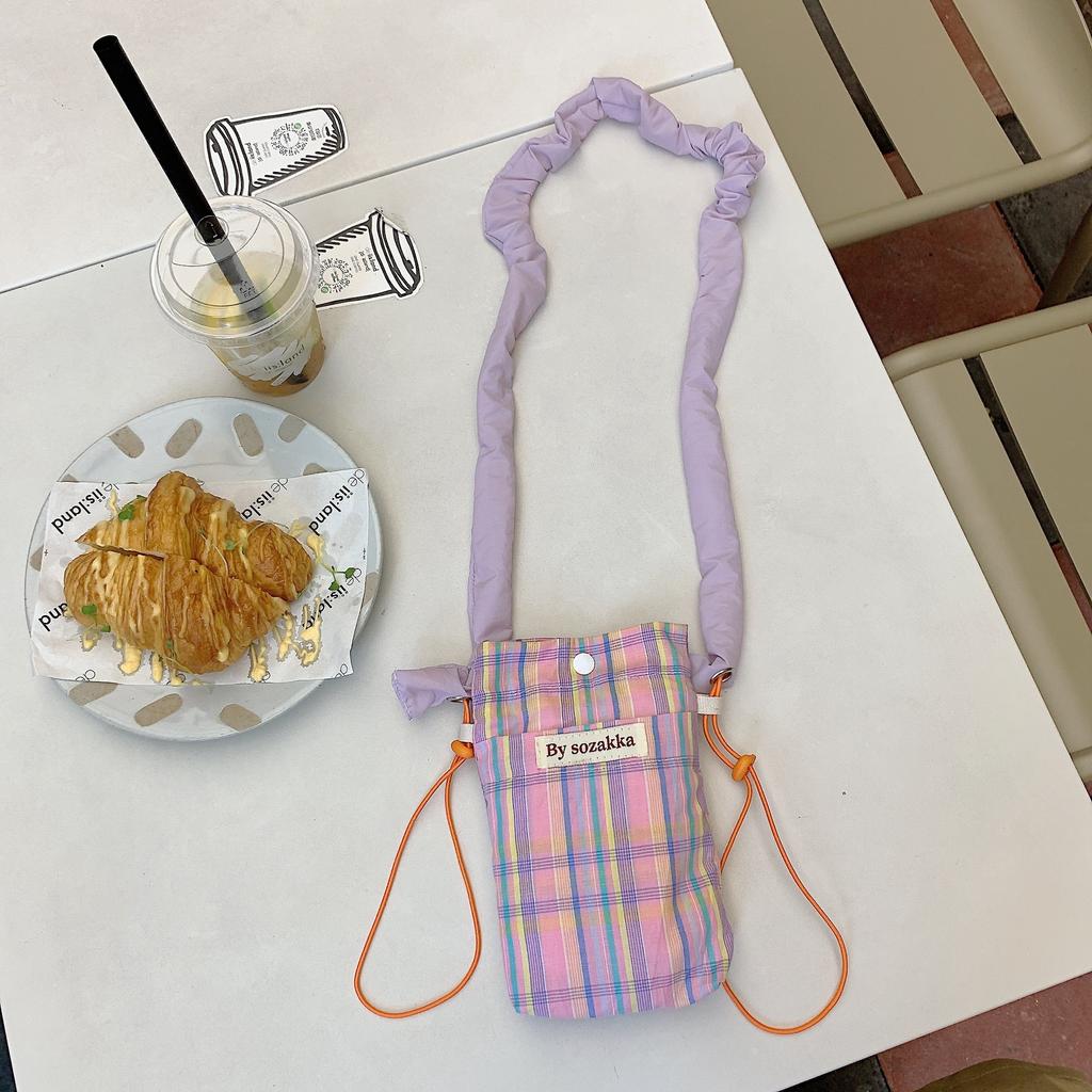 Colorful Butterfly Phone Pouch Girl's Crossbody Bag Adjustable Shoulder Bag Small Coin Purse Handbags Crossbody Bags for Women