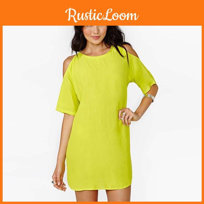 Hochwertige Damen Sommer Cold Shoulder Kurzarm T-Shirt Tops für Übergrößen