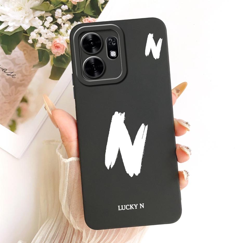 For Honor Play 60A Case Honor X6d LNA-NX1 Cute Lucky Letters Cover Soft TPU Phone Case For Honor X6d X 6d HonorX6d 5G Funda Bags