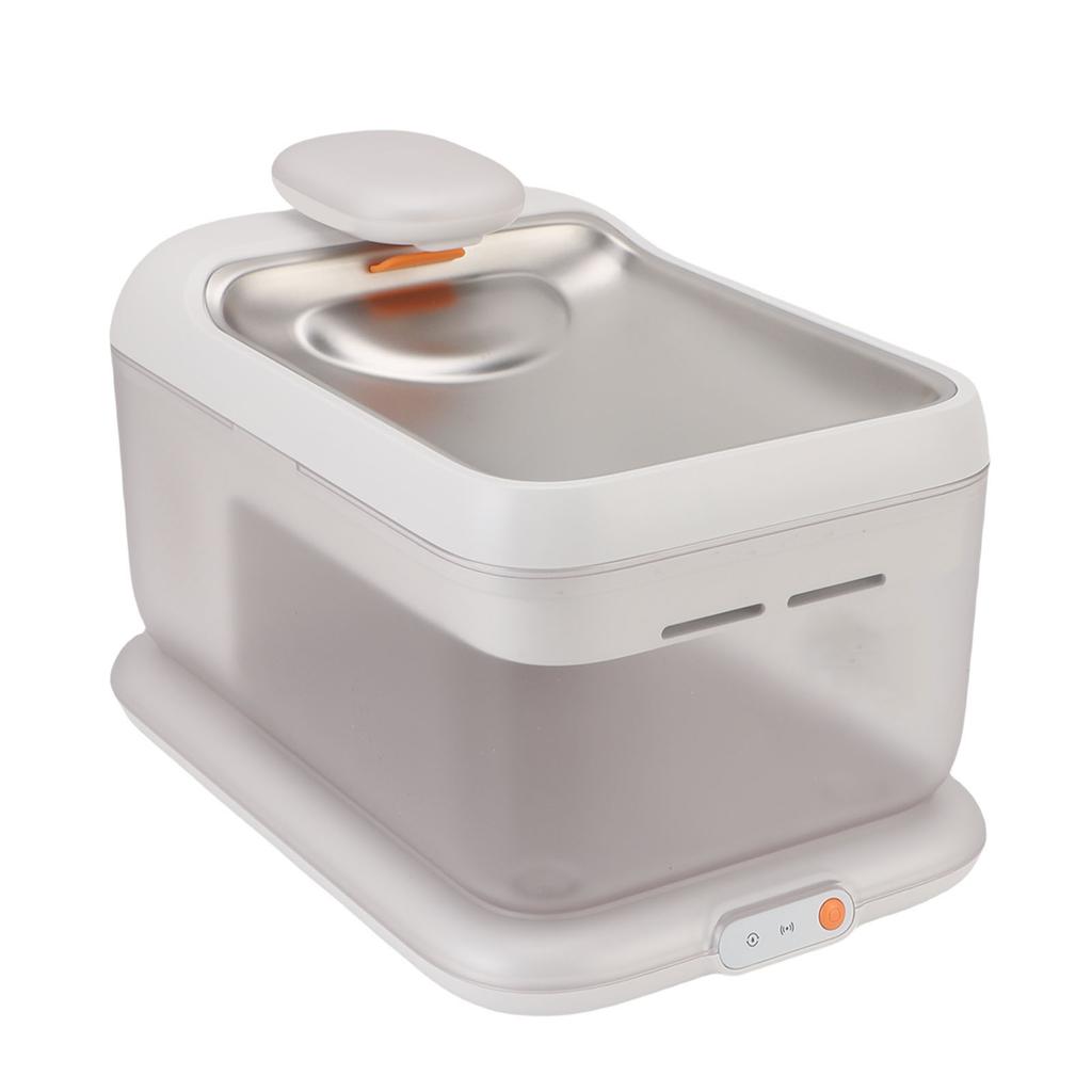 Cat Water Fountain Wireless Smart Pet Water Dispenser Stainless Steel 4.5L Large Dog Water Bowl