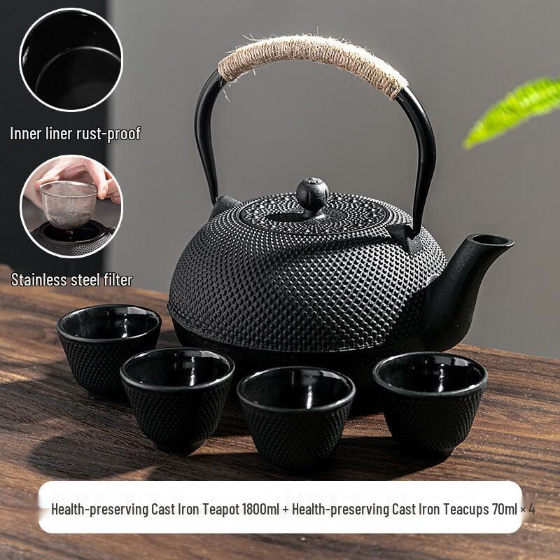 Youluo Nordic Style Cast Iron Teapot