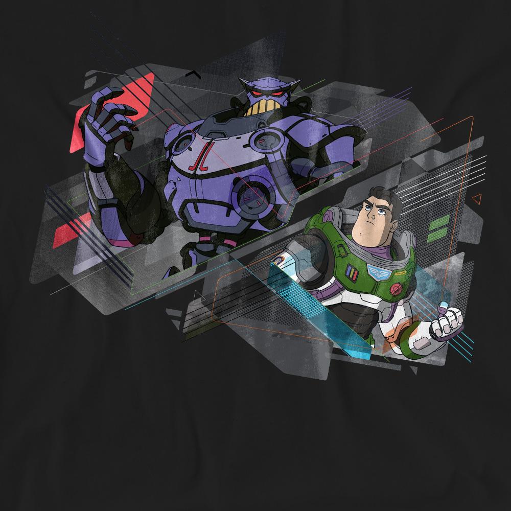 Lightyear Unisex Adult Buzz Lightyear & Emperor Zurg T-Shirt