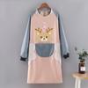 Waterproof and Oil-Proof Long Sleeve Kitchen Apron for Adults