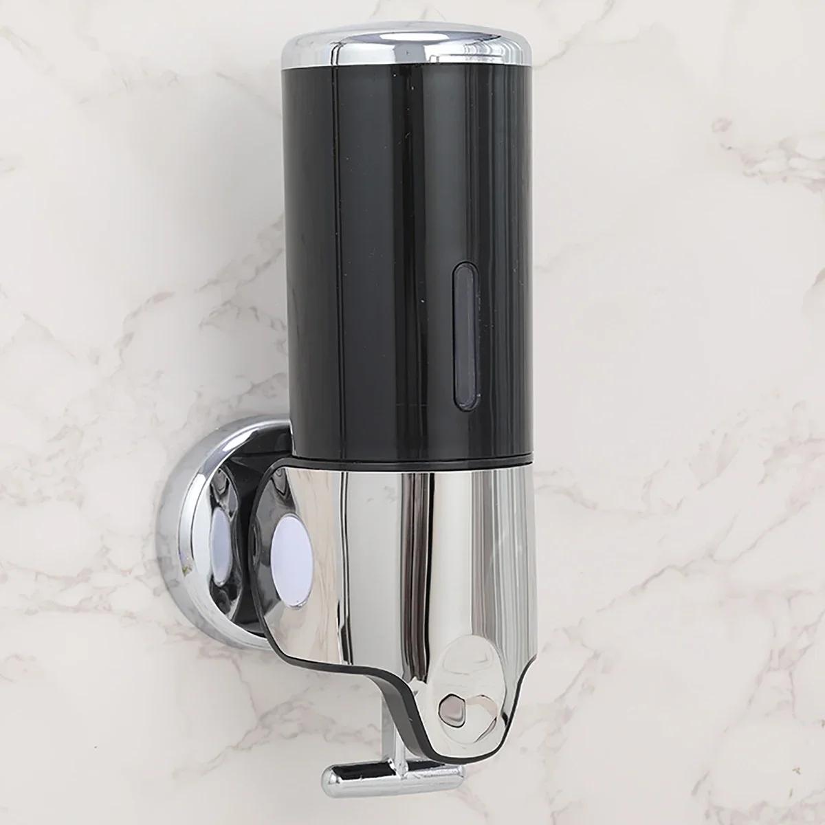 

Soap Dispensers Shampoo Dispenser Hotel Bathroom Toilet Wall-mounted Shampoo Shower Gel Press Box Soap Pump Barrel Hand Liquid