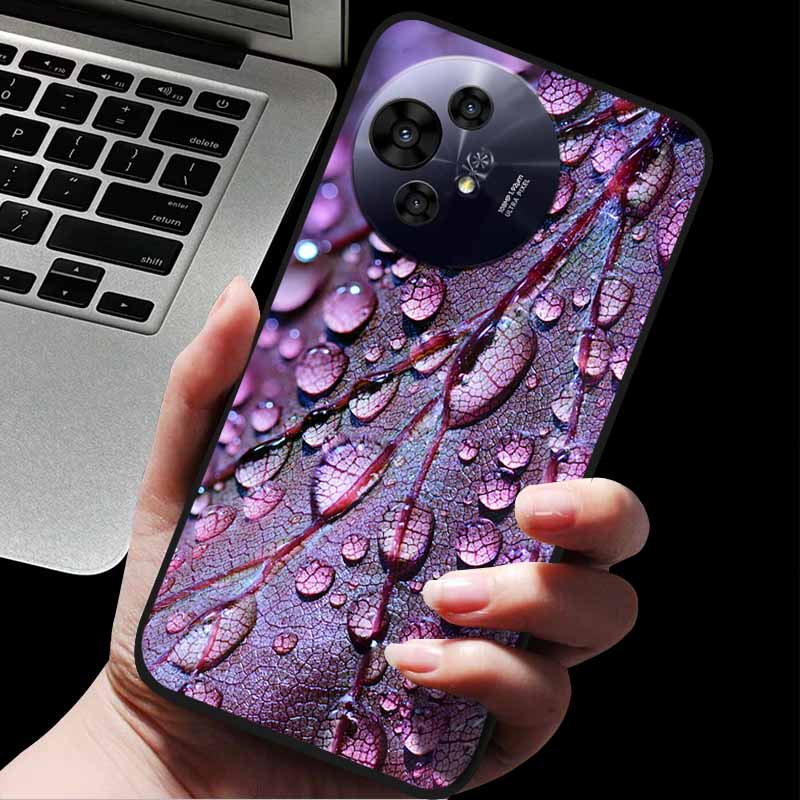 Per custodia TCL 50 Pro NxtPaper / 50 NxtPaper Custodie Cover Posteriore Protettiva in Silicone con Animali alla Moda Per Custodia Telefono 50 Pro NxtPaper 5G Capa