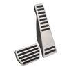 2PCS Brake Pedal Stainless Steel with PPE Rubber Non Slip Strips Replacement for XC60 XC90 S90 V90 20182021