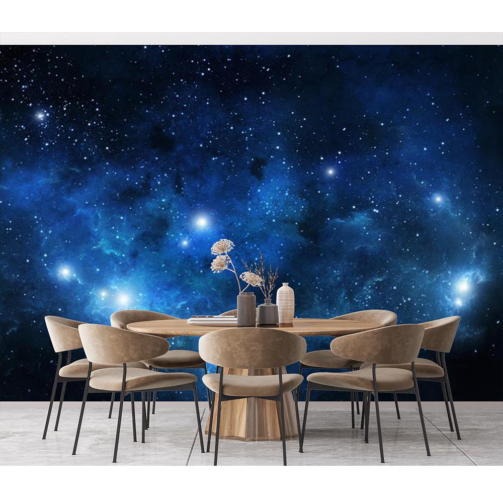 Starry Sky Murals For Walls Large Galaxy Ceiling Wallpaper For Living Room Bedroom Galaxy Wall Murals