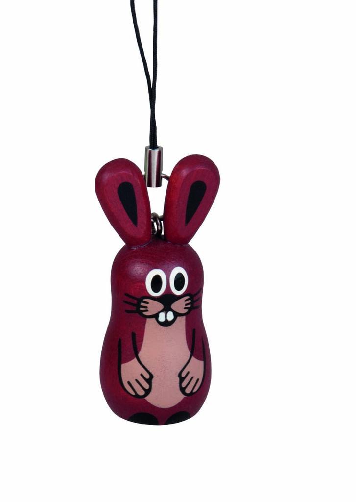 DETOA KRTEK "Hase" Holzarmband, Innendekoration, Hergestellt in der Tschechischen Republik