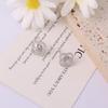 Elegant Retro Flower Stud Earrings with Micro-Set Zircon and Multi-Bead Design