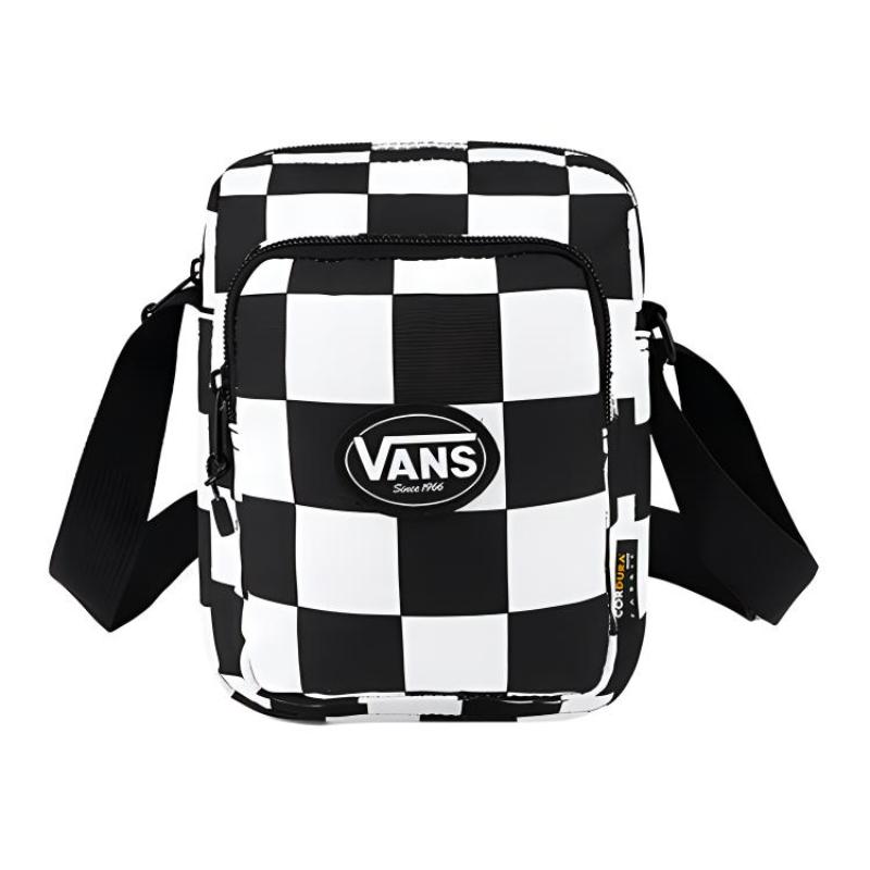 

Vans Polyester Shoulder Bag, Crossbody Bag Regular Unisex Black White Vans VN0A4P4MJ0Z черный белый