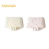 Balabala Girls' Anti-bacterial Cartoon Boxer Briefs 2-Pack