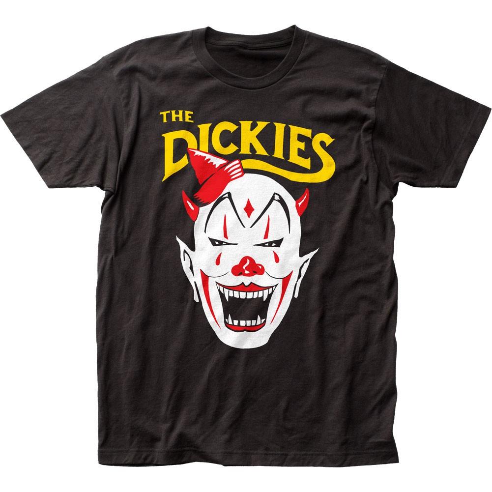 La T-shirt da uomo Dickies Killer Klown Musica Classica Concerto Band Rock Maglietta Nera