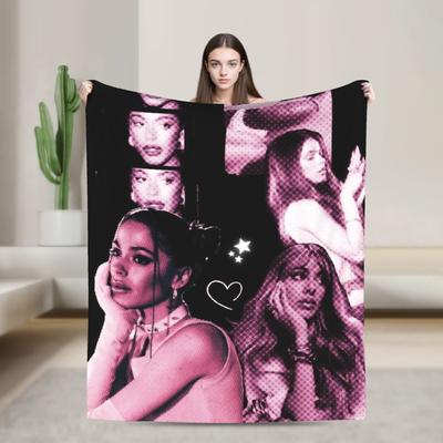 Soft Blanket Travel Office Singer TINI STOESSEL Futtura Album 2025 Throw Blanket  Flannel Bedspread For Bedroom Sofa Bed Cover