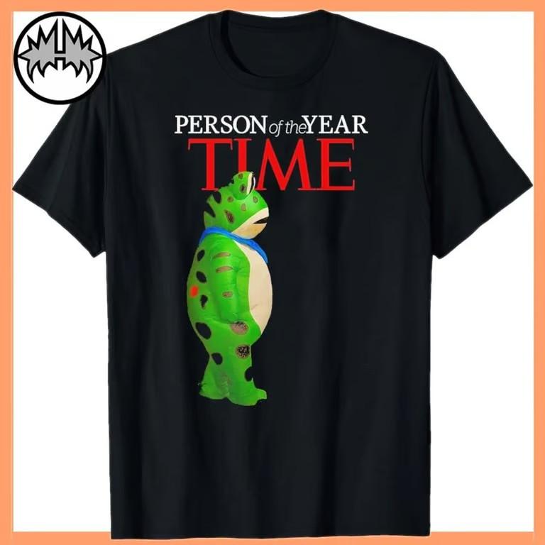 

Portland Frog Polish Frog Person Of The Year 2025 Shirt Unisex T-Shirt M