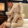 Cute Little Elephant Pillow Doll for Girls To Sleep with Big Ear Animal Doll Children Plush Toy Doll