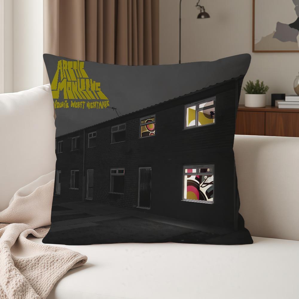 Rock Band AArctic MMonkeys Pillow Case Suitable For Bedrooms Living Rooms Cars Home Decoration