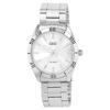 Montre bracelet - Q&Q - Homme Argent Métal - 43 mm - Quartz Miyota 2035 - Étanche 5 ATM
