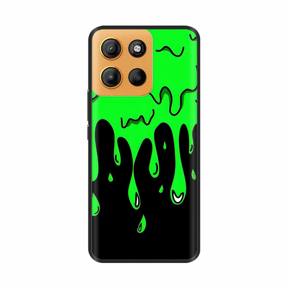 For Motorola G15 Case Cute Phone Case Funny Back Cover For Moto G15 Power Camera Protection Soft Original Liquid Silicone Cases