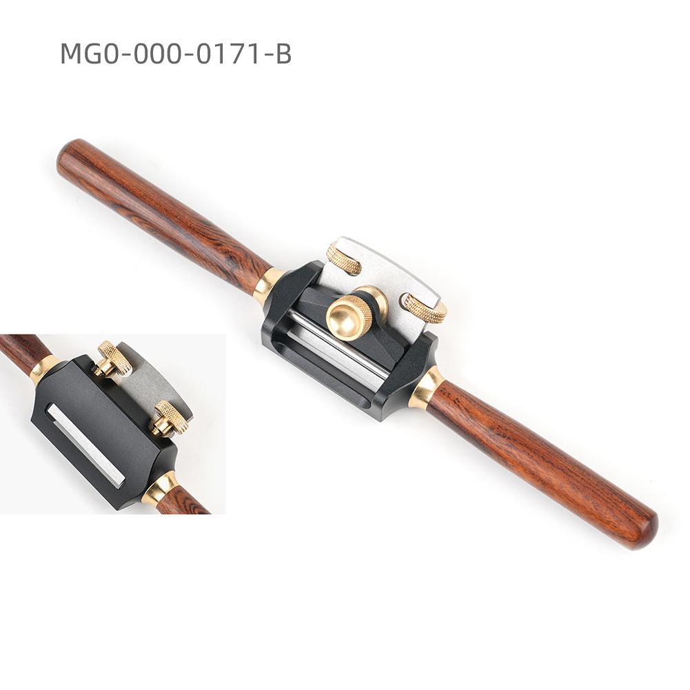 

Two Handed Woodworking Planer Tool Adjustable with Aluminum Alloy Frame and Brass Components for Detailed Wood Sculpting