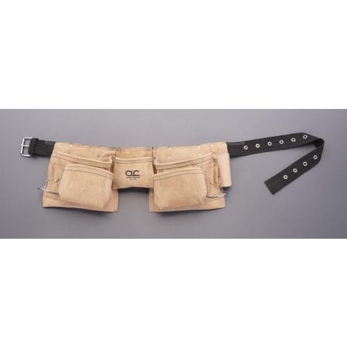 Esco 12-Pocket Double Tool Pouch (Leather with Belt) EA925CA-26