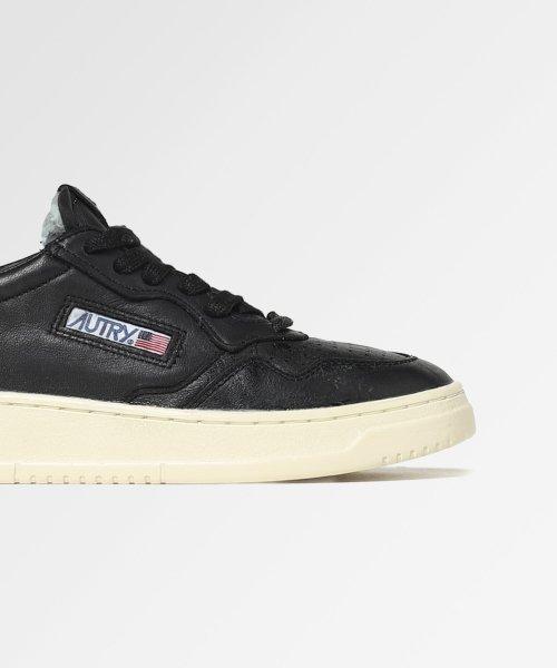 [Autry] Medalist Vintage Goatskin Sneakers Black 80567131773