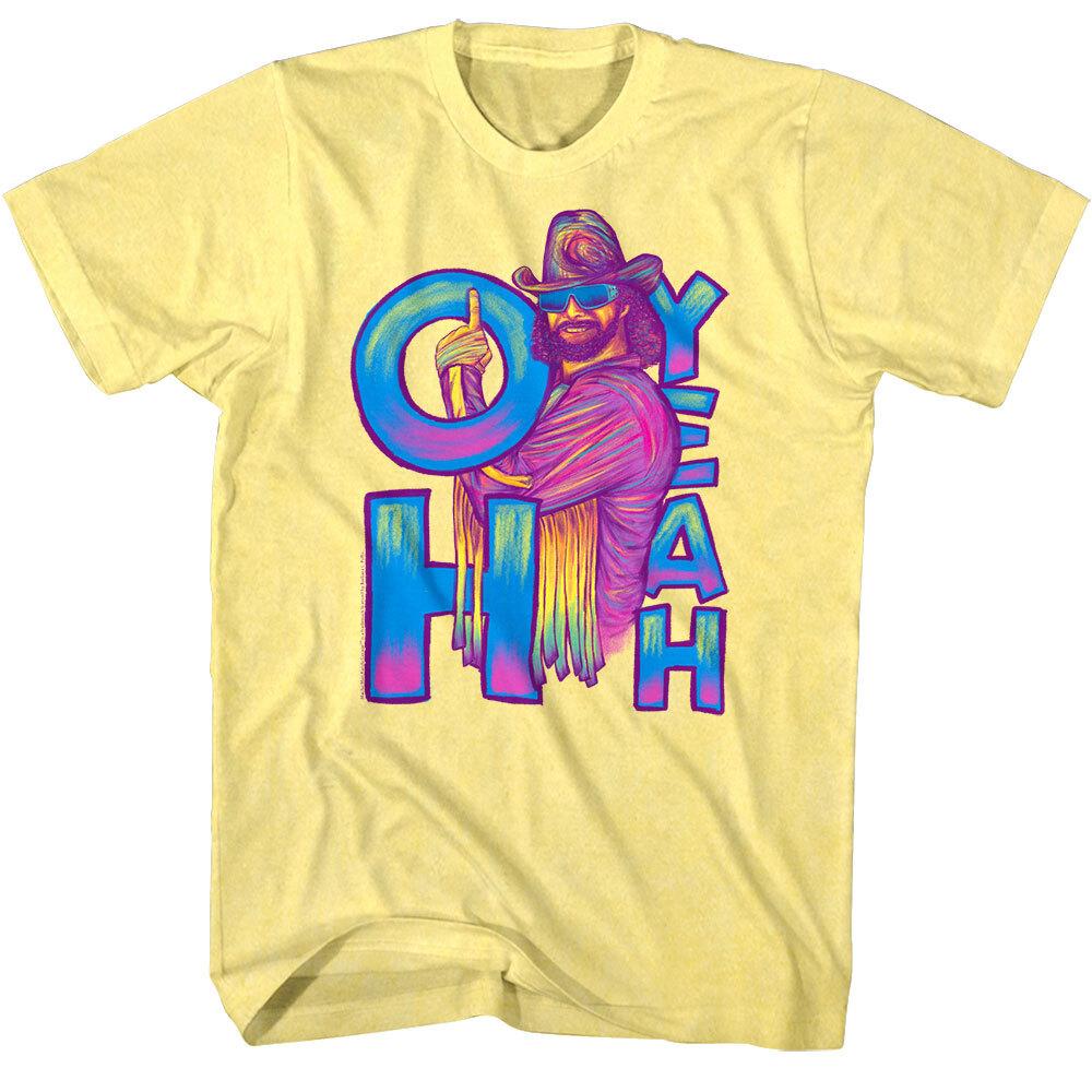 Macho Man Neon Oh Yeah Men T Shirt XXXXL