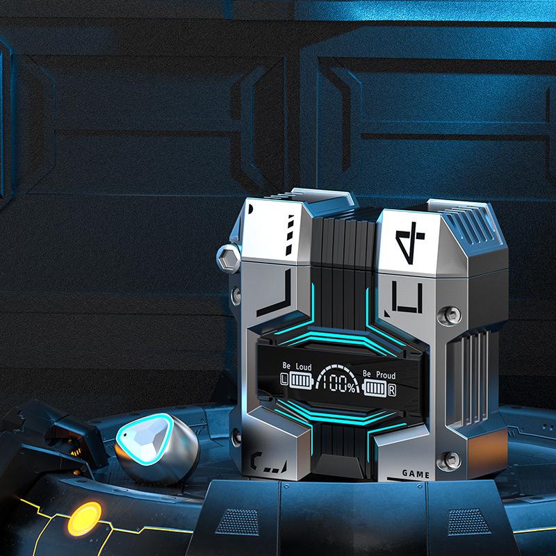 Produs nou Căști Bluetooth TWS fără fir Science Fiction Detectare metale Cabină spațială Joc cu ureche dublă fără întârziere