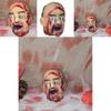 Hororová latexová pěna Mrtvé tělo Suchá mrtvola Visící hlava Pro rekvizity strašidelného domu a DIY kostýmy