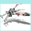 Kreatywny zestaw konstrukcyjny Star Wars Luke Skywalker X-Wing Fighter dla dzieci