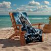 Ultra-Soft Beach Towel with The Chronicles of Narnia Theme,Ideal for Pool - Camping, Diving - Perfect Travel Essential, Vibrant Beach Towel.