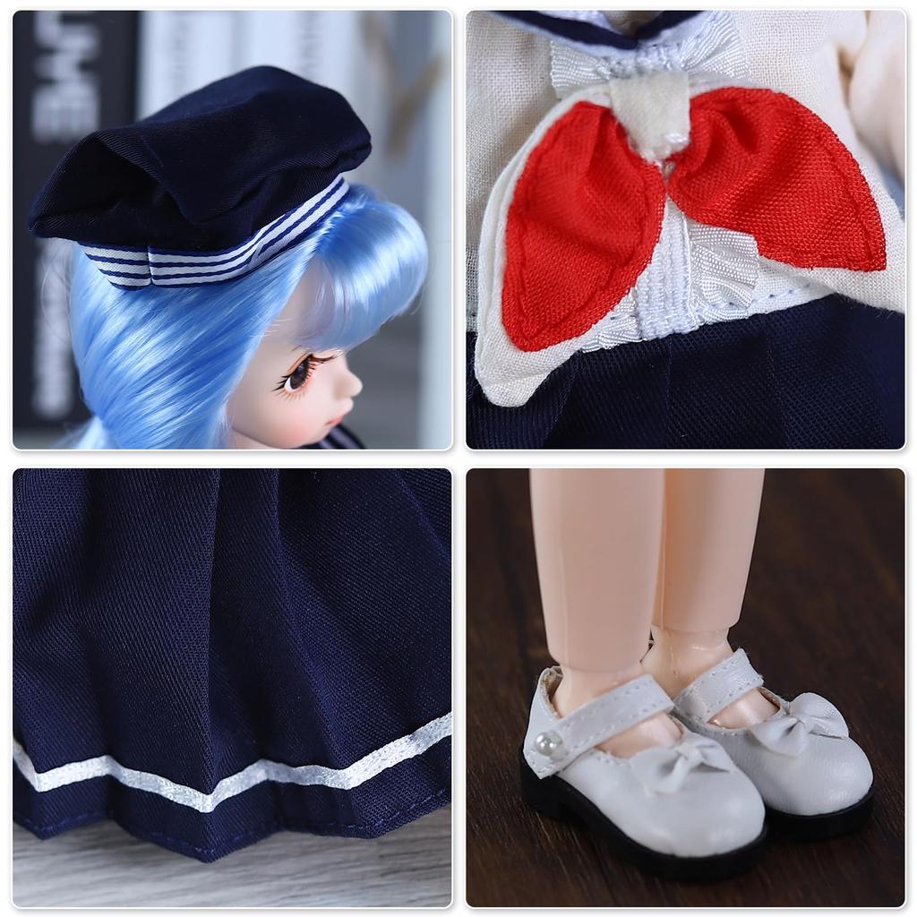 ICY Fortune Days bjd Doll Snow and Ice Series Kids Great for DIY Girl Doll 1/6 - Doll, Gifts, Decoration, Exercise, Collection, (zhiya)