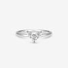 Dorocy Silver Pure Love Moissanite Ring