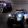 1/28 Ölçekli Ford Raptor F150 pres döküm model araç Oyuncak, Geri Çekin Oyuncak Araç Ses ve Işık ile Çocuklar için Yürümeye Başlayan Erkek Kız Hediye Koleksiyonu
