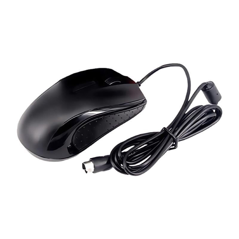 Ergonomic Computer Mouse With Two Interfaces USB PS2s Plugs ABS Construction 3D Wheel For CAD Work