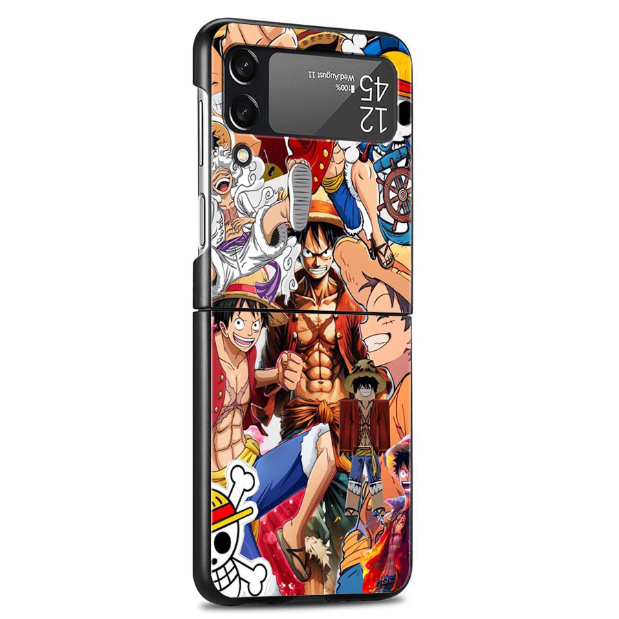 

Phone Case for Samsung Galaxy Z Flip Z Flip 3 Z FLIP 6 Z Flip 5 Back Cover Anime One Pieces Galaxy Z Flip3 5G