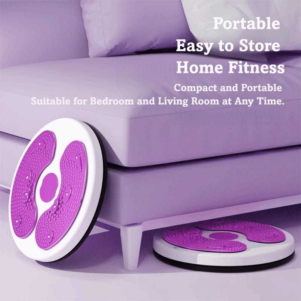 Thin Waist Waist Twisting Turntable Adjustable Foot Massager Waist Training Turntable  Home Fitness