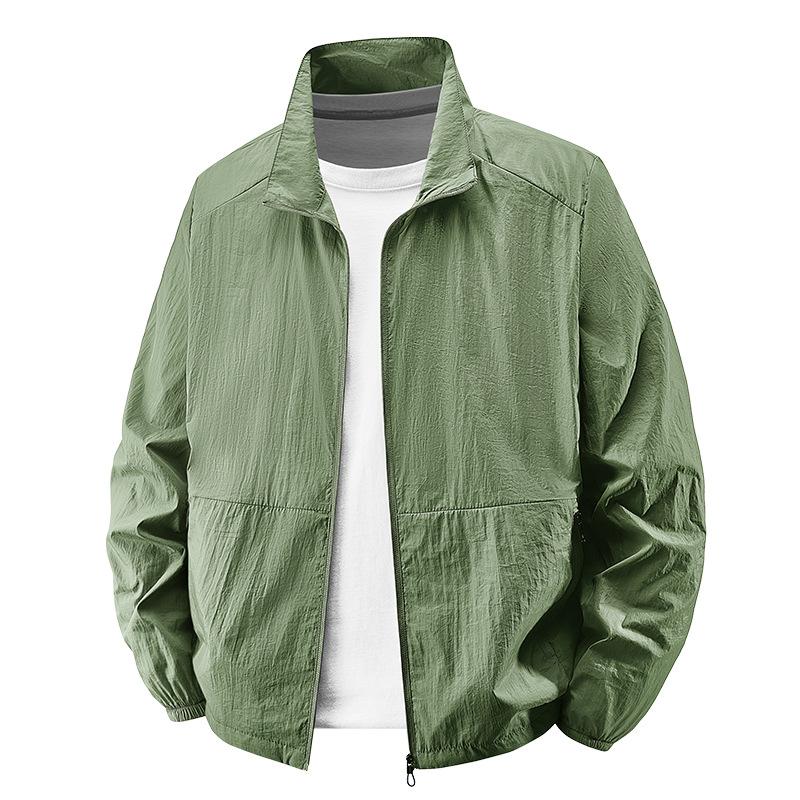 Neue Sommer Herren Wasserdicht Schnelltrocknend Dünne Haut Jacke Sonnenschutz Jacke Oberteil