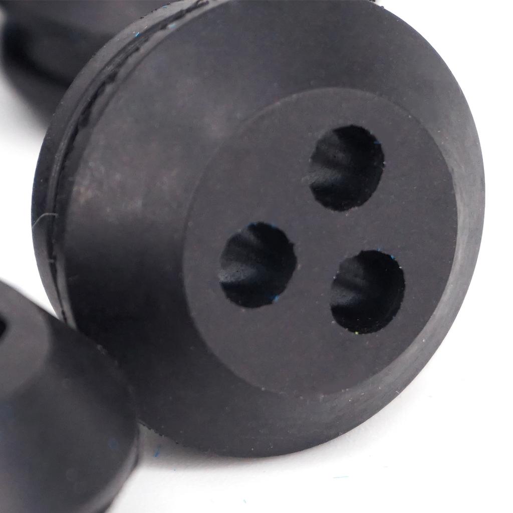 LETAOSK New 5Pcs 3 Hole Fuel Line Gas Tank Grommet Replace fit for Trimmer Lawn Mower 13211546730 V137000030